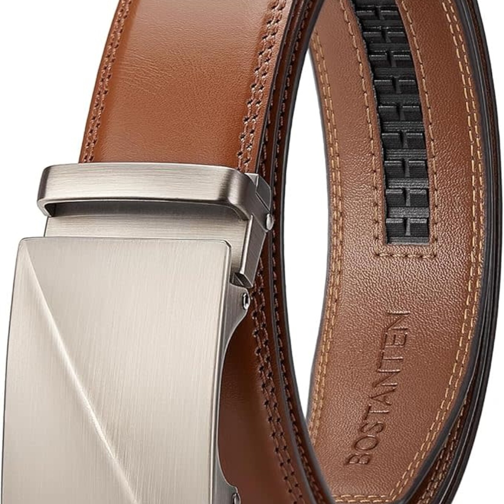 0218  | TERRY'S | BOSTANTEN | Ratchet Mens  Leather Belt  - (32-38)