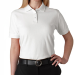 The T.U.C.K Shop | JONES | "	 8530 - UltraClub Ladies Classic Piqué Polo Shirt | White  -