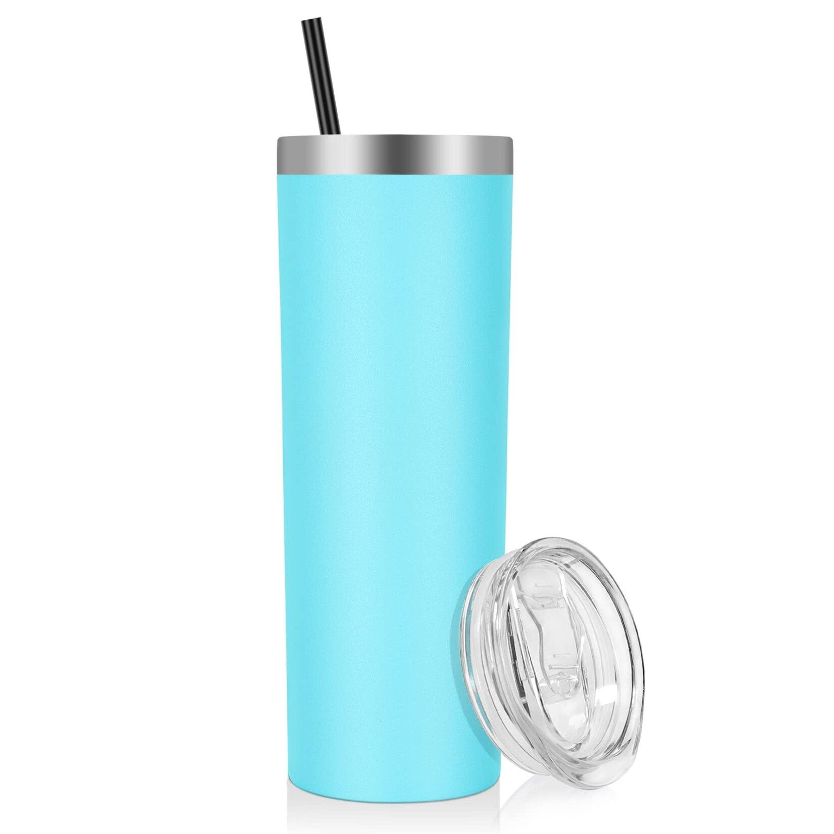 0218  | Y - OLA | Stainless Steel Skinny Tumbler 20oz - (Select Color)