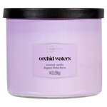 0218 | Mainstays | 3-Wick Textured Scented Candle -  Orchid Waters