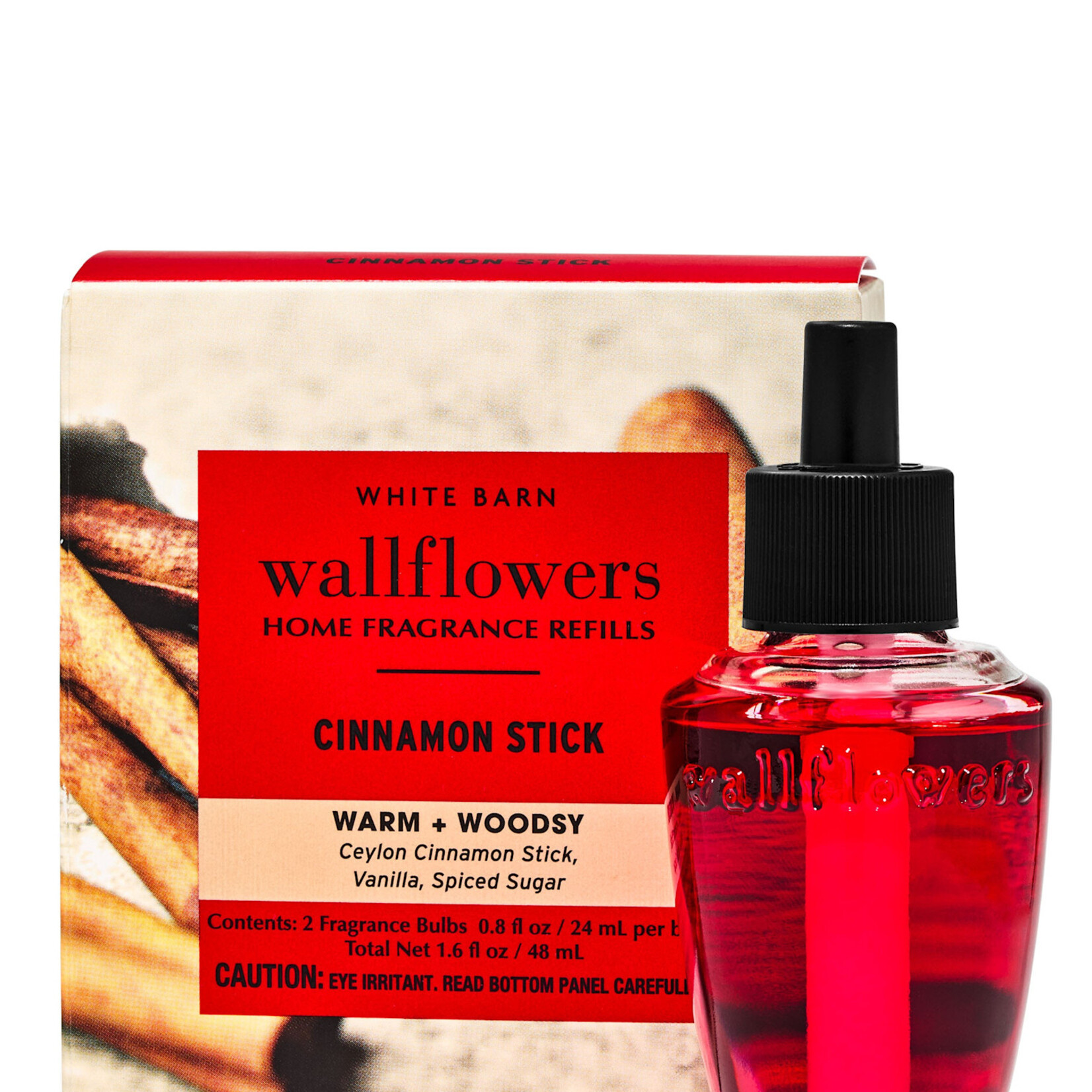 0414 | DSE |(SINGLE) - "Wallflowers Fragrance Refill" - Cinnamon Stick