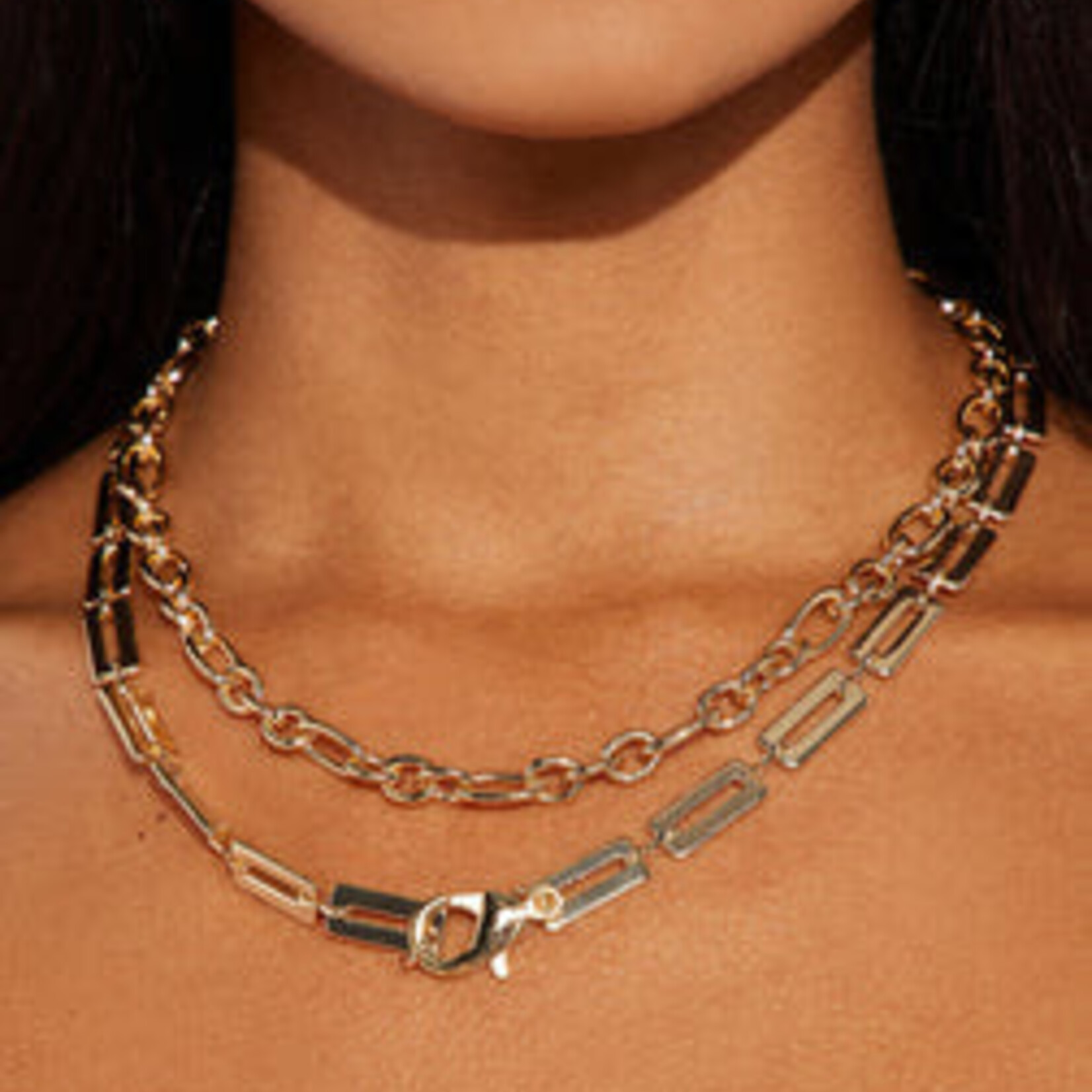 0414 | FNN | Unhinged Necklace - Gold