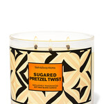 0913 | Bath & Body | 3-WICK CANDLE  -  Sugared Pretzel Twist