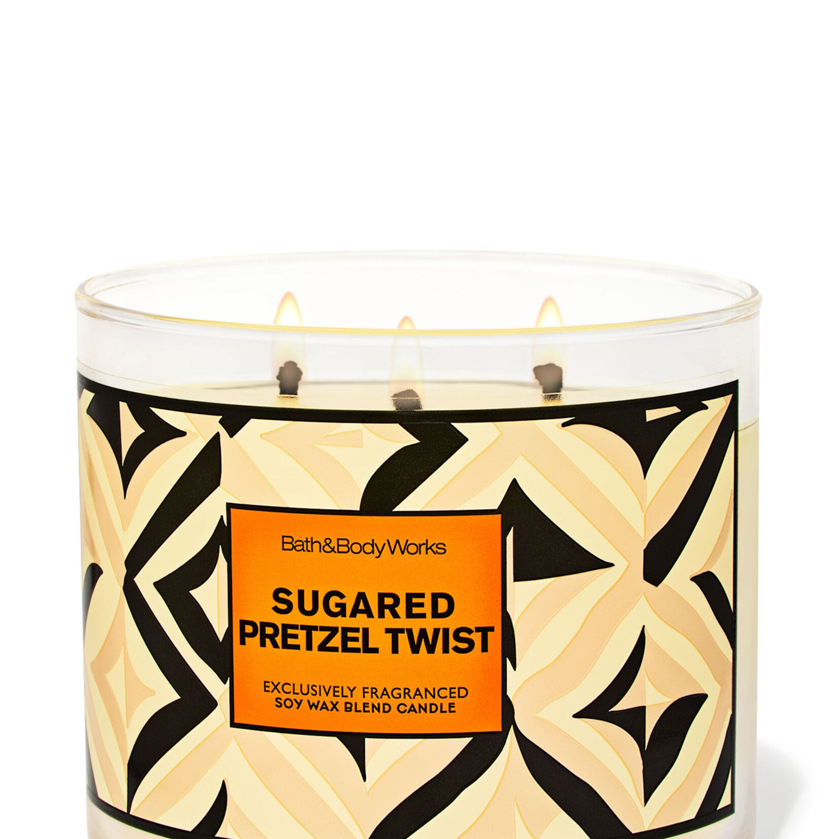 0913 | Bath & Body | 3-WICK CANDLE  -  Sugared Pretzel Twist