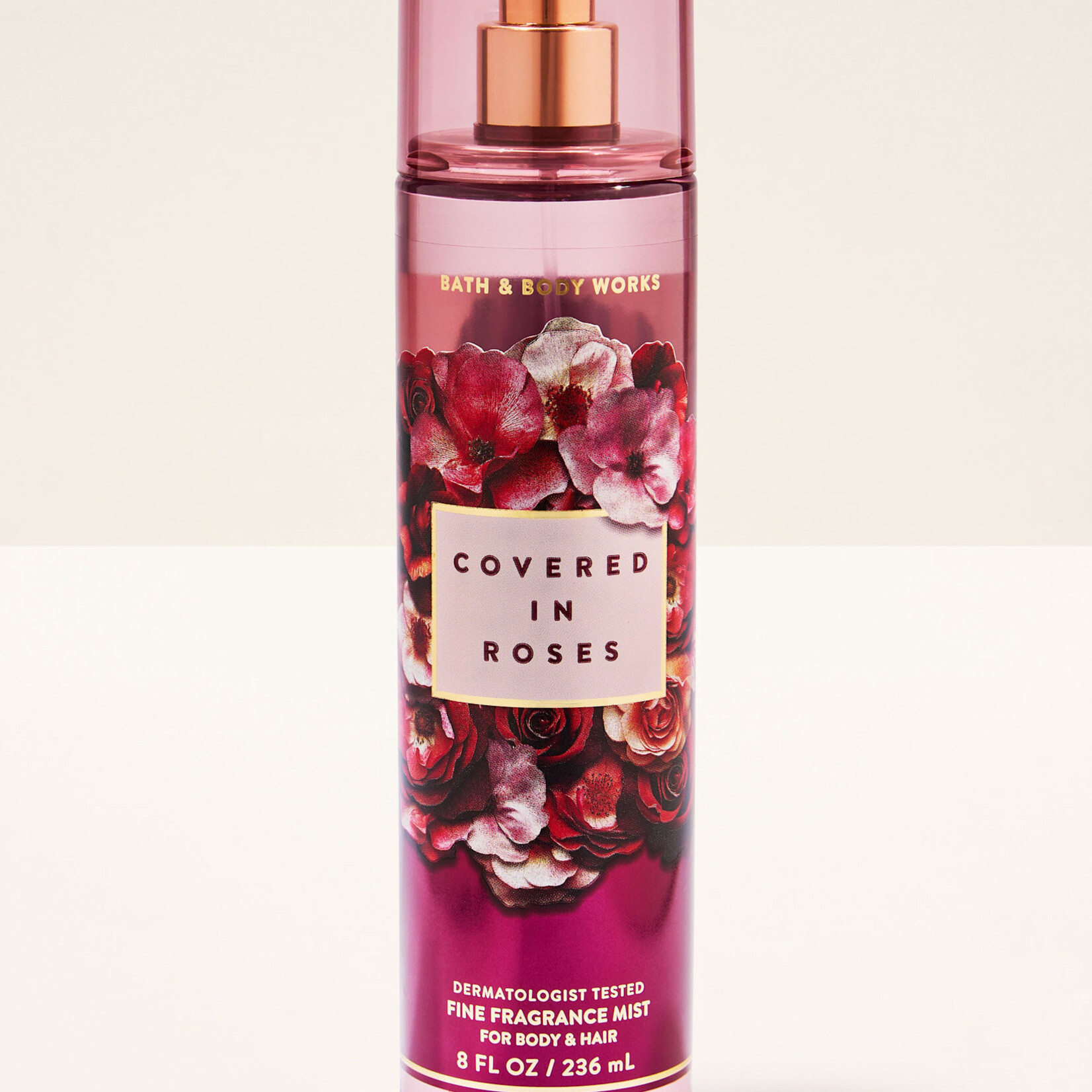 0228 | Bath & Body |  SINGLE MIST (FULL SIZE) - Covered In Roses