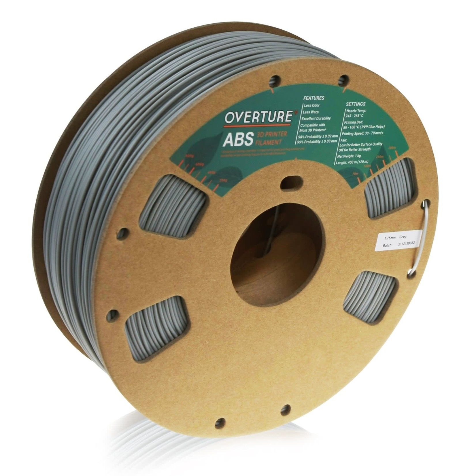 Overture Overture ABS Filament 1.75mm