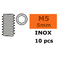 General Gforce Set screw, M5X5, Inox (10pcs)