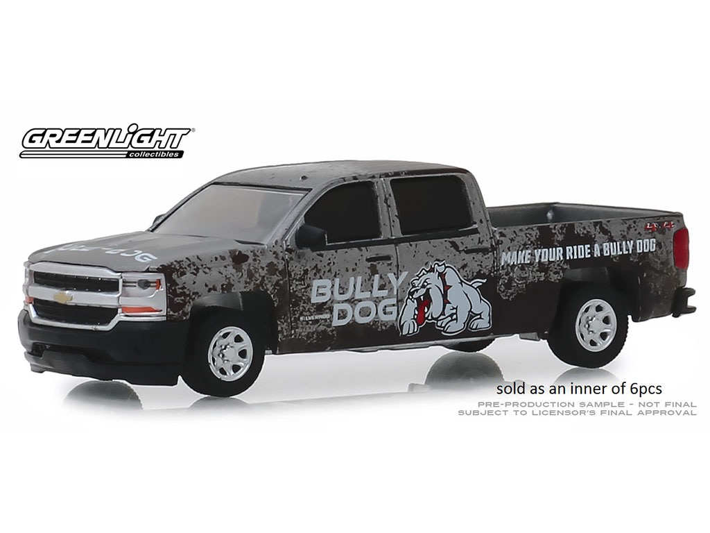 Diecast Diecast 1:64 Bully Dog Make Your Ride A Bully Dog 2018 Chevy Silverado