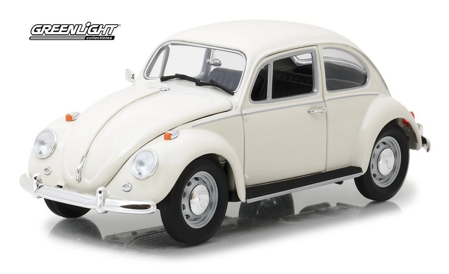 Diecast Diecast 1:18 Lotus White 1967 VW Beetle Right Hand Drive