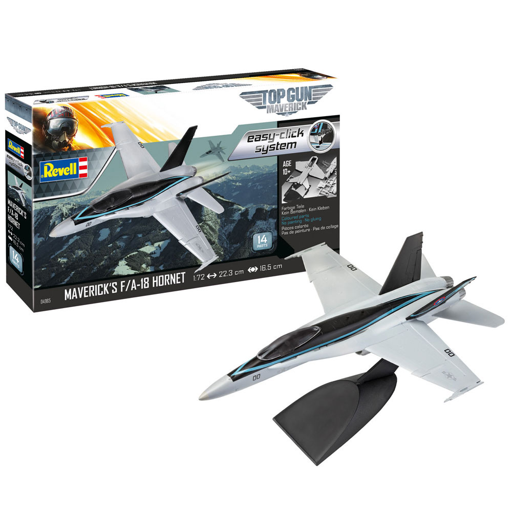 Plastic Kits Revell F/A-18 Hornet "Top Gun" (EASYCLICK) 1:72