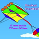 General Windspeed Pocket Parafoil Kite