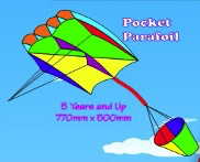 General Windspeed Pocket Parafoil Kite