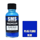 Paint SMS Premium Acrylic Lacquer PREMIUM FLURO BLUE 30ml