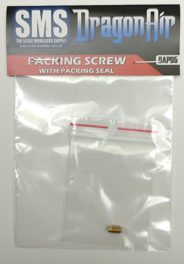 Paint SMS Dragonair Airbrush Replacement Packing screw & Seal
