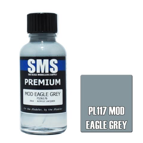 Paint SMS Premium Acrylic Lacquer MOD EAGLE GREY FS36176 30ml