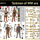 Plastic Kits MB Tankmen of WWI era