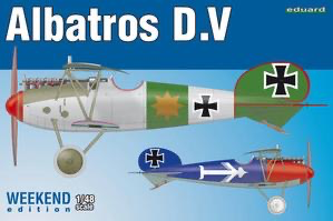 Plastic Kits Eduard 1/48 Albatros D.V Plastic Model Kit