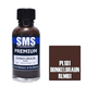 Paint SMS Premium Acrylic Lacquer DUNKELBRAUN RLM61 30ml