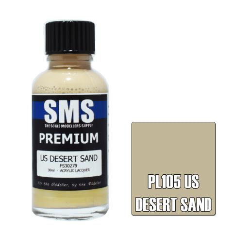 Paint SMS Premium Acrylic Lacquer US DESERT SAND FS30279 30ml