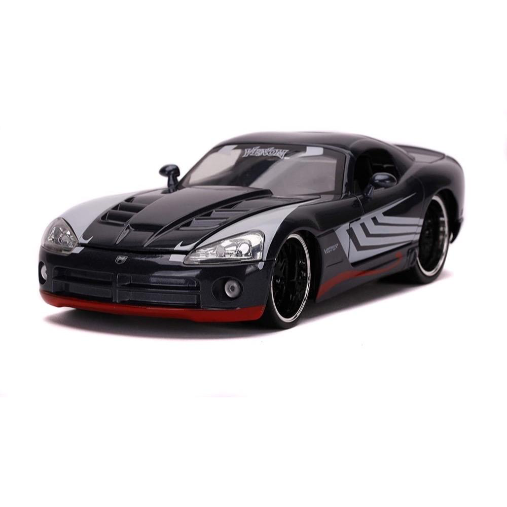 Diecast DDA Venom with 2008 Dodge Viper SRT 10 Movie Diecast Car