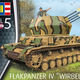 Plastic Kits REVELL (k) Flakpanzer IV Wirbelwind Tank - 1/35 Scale