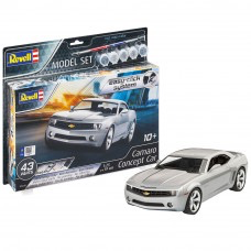 Plastic Kits REVELL (k) Camaro Concept Car (2006) Easy click System -  1:25 Scale (includes paint, brush & glue)