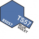 Paint Tamiya Color Spray for Plastics TS-57 Blue Violet. 100ml Spray Can