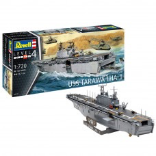 Plastic Kits REVELL  Assault Ship USS Tarawa LHA-1 - 1:7200 Scale