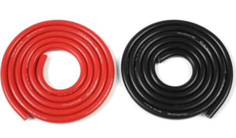 General Gforce Superflex Silicon Wire 10AWG, 1940 strands (1m Red & 1m Black)