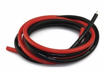 General Gforce Superflex Silicon Wire 12AWG, 1050 strands (1m Red & 1m Black)