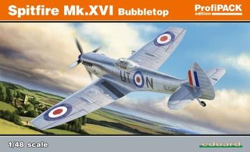 Plastic Kits EDUARD (l) 1/48 Scale -  Spitfire MK.XVI Bubbletop Plastic Model Kit