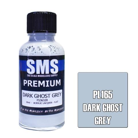 Paint SMS Premium Acrylic Lacquer DARK GHOST GREY FS36320 30ml