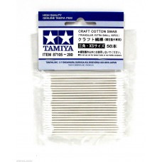 Plastic Kits Tamiya Craft Cotton Swab - Triangular/Extra Small 50pcs.
