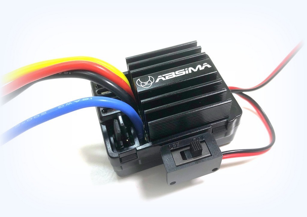 Parts Absima 1/10 Brushed ESC for Crawler & Boat, 40A