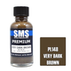 Paint SMS Premium Acrylic Lacquer VERY DARK BROWN SCC NO.1A 30ml
