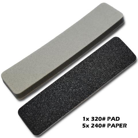 Tools SMS Sanding Plate Refill #240 Medium Coarse & #320 Pad
