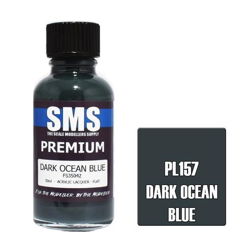 Paint SMS Premium Acrylic Lacquer DARK OCEAN BLUE FS35042 30ml