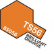Paint Tamiya Color Spray for Plastics TS-56 Brilliant Orange. 100ml Spray Can