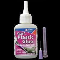 Glue DELUXE MATERIALS Roket Plastic Glue 30ml