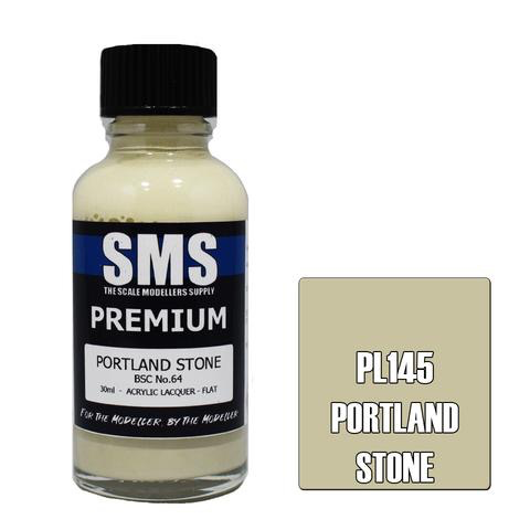 Paint SMS Premium Acrylic Lacquer PORTLAND STONE BSC NO.64 30ml