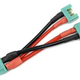 General Gforce Y-lead Parallel MPX, silicon wire 14AWG (1pc)