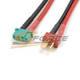 General Gforce Conversion lead MPX Female > Deans Male, silicon wire 14AWG (1pc)