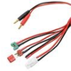 General Gforce Combo charge lead Tamiya Male + MPX Female + Deans Male + Free wire, silicon wire 16AWG (1pc)