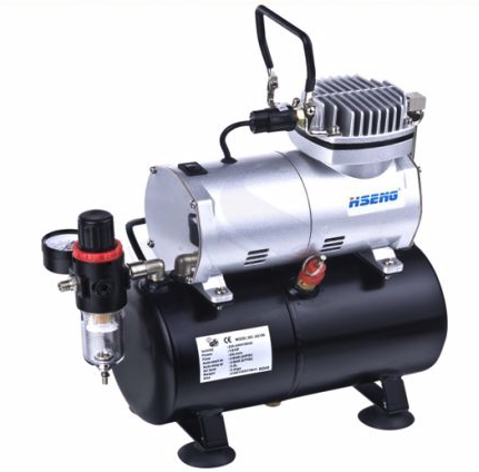 General HS Air Compressor W/Fan & Tank. Airbrush use