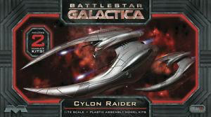 Plastic Kits MOEBIUS (f) 1/72 Scale - Battlestar Galactica Cylon Raider (2 Pack) Plastic Model Kit