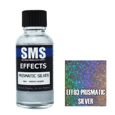 Paint SMS Effects Acrylic Lacquer PRISMATIC SILVER 30ml