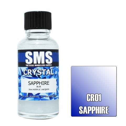 Paint SMS Crystal Acrylic Lacquer SAPPHIRE 30ml