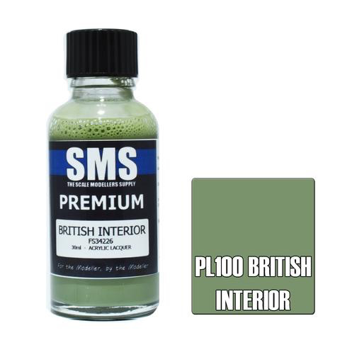 Paint SMS Premium Acrylic Lacquer BRITISH INTERIOR FS34226 30ml