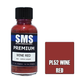 Paint SMS Premium Acrylic Lacquer WINE RED RAL3005 30ml