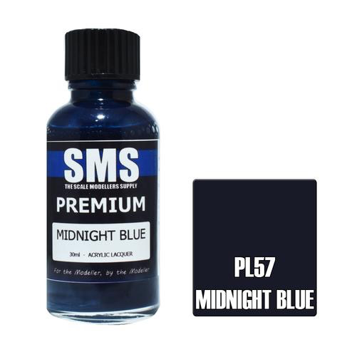 Paint SMS Premium Acrylic Lacquer MIDNIGHT BLUE 30ml